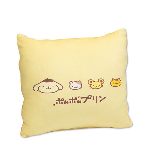 背当てクッション（ポムポムプリン）