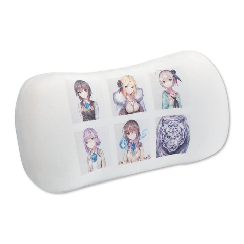 ステッカー付腰当クッション（ヘブンバーンズレッド）