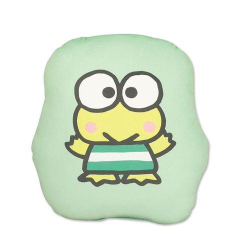 ダイカットクッション（けろけろけろっぴ）