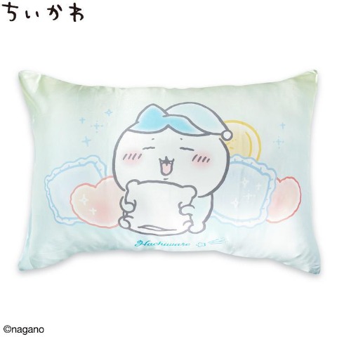 シルク枕カバー（ハチワレ）