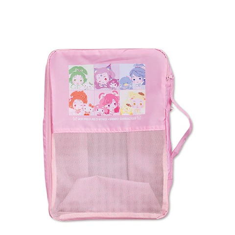圧縮できるトラベル収納ケース（Yes!プリキュア5 GoGo!×Sanrio characters）
