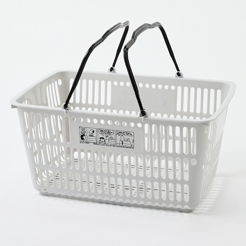 お買い物カゴ（スヌーピー）