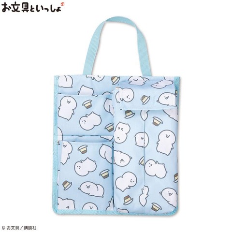 収納付きティッシュケース（お文具といっしょ）