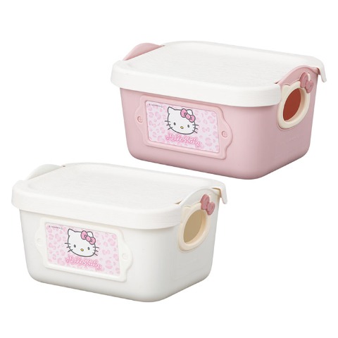 フタ付ミニやわらかバケツ2個セット（ハローキティ）