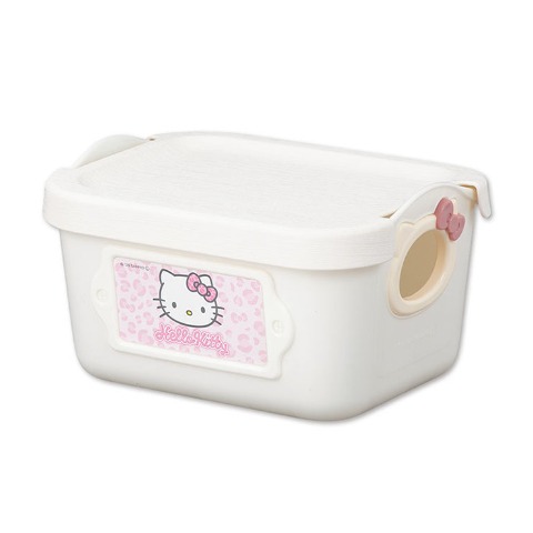 フタ付ミニやわらかバケツ2個セット（ハローキティ）