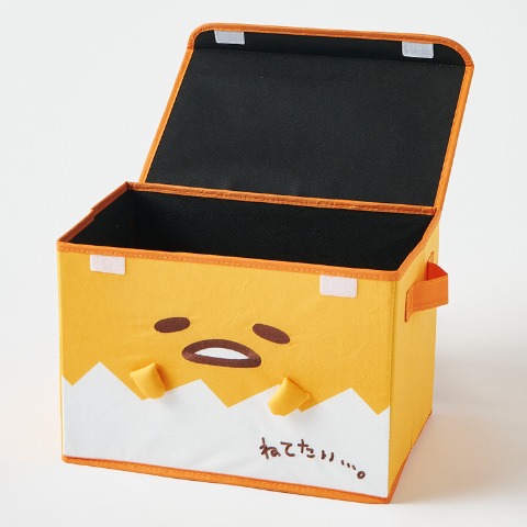 フタ付収納ボックス（ぐでたま）