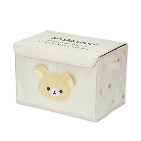 フタ付収納ボックス（リラックマ）