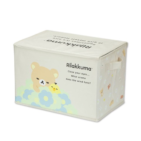 フタ付収納ボックス（リラックマ）