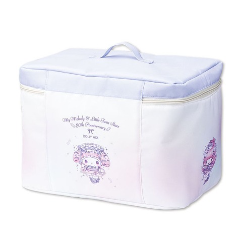 フタ付収納ボックス（マイメロディ・リトルツインスターズ）