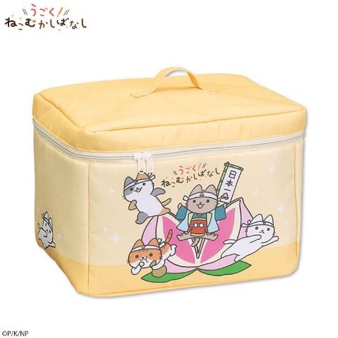 フタ付収納ボックス（うごく！ねこむかしばなし）