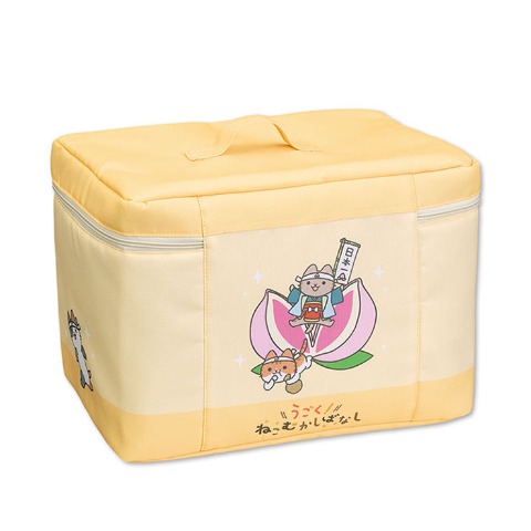 フタ付収納ボックス（うごく！ねこむかしばなし）