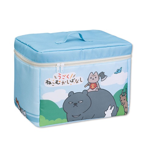 フタ付収納ボックス（うごく！ねこむかしばなし）