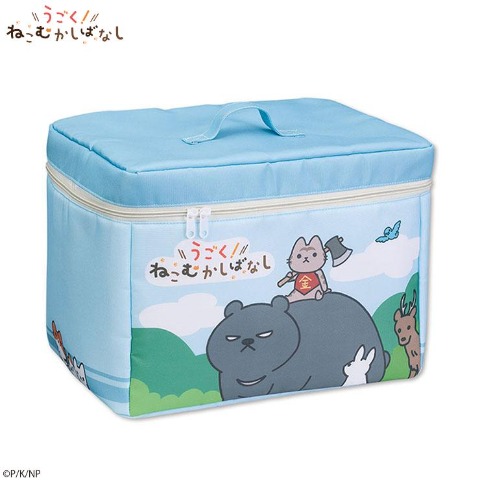 フタ付収納ボックス（うごく！ねこむかしばなし）