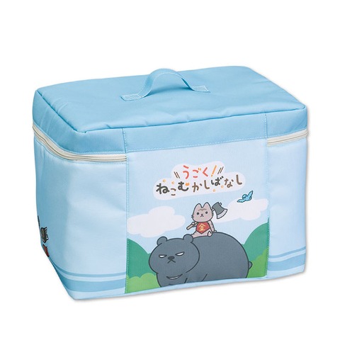 フタ付収納ボックス（うごく！ねこむかしばなし）