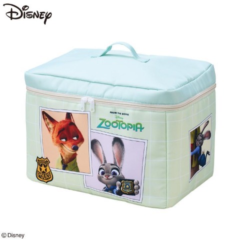 フタ付収納ボックス（ズートピア）