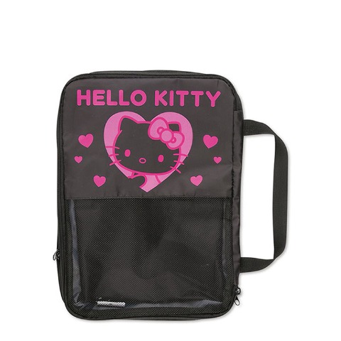 圧縮できるトラベル収納ケースS（ハローキティ）