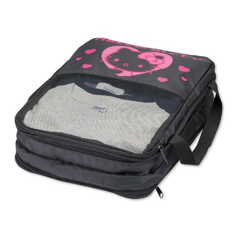 圧縮できるトラベル収納ケースS（ハローキティ）