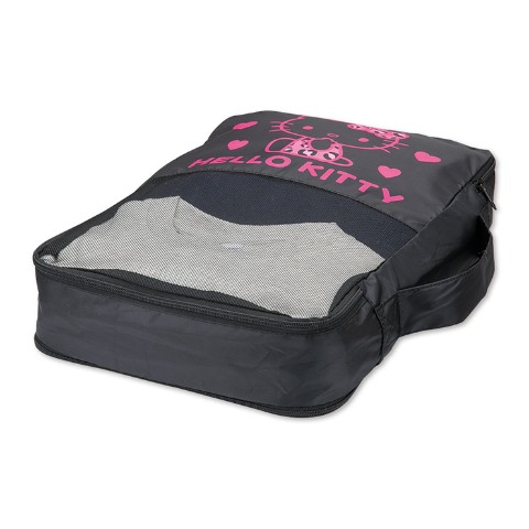 圧縮できるトラベル収納ケースM（ハローキティ）