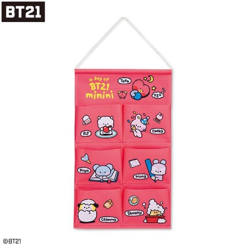 ウォールポケット（BT21）