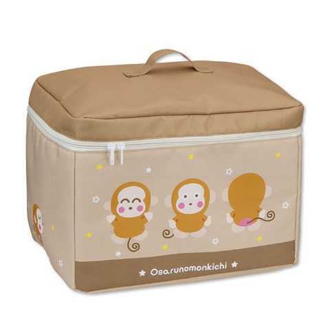 フタ付収納ボックス（おさるのもんきち）
