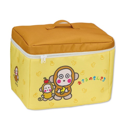 フタ付収納ボックス（おさるのもんきち）