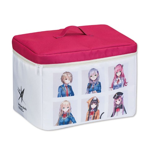 フタ付収納ボックス（ヘブンバーンズレッド）