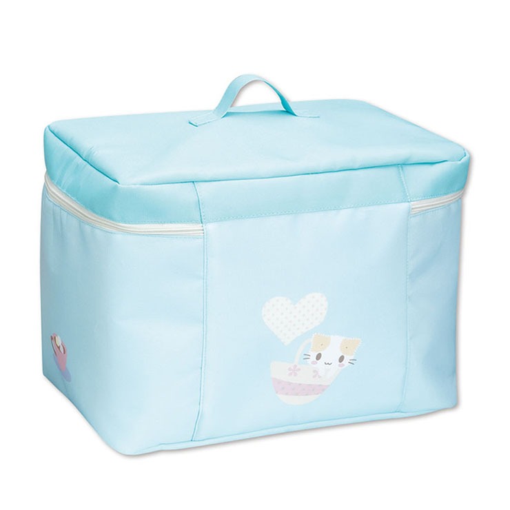 フタ付収納ボックス（マシュマロみたいなふわふわにゃんこ