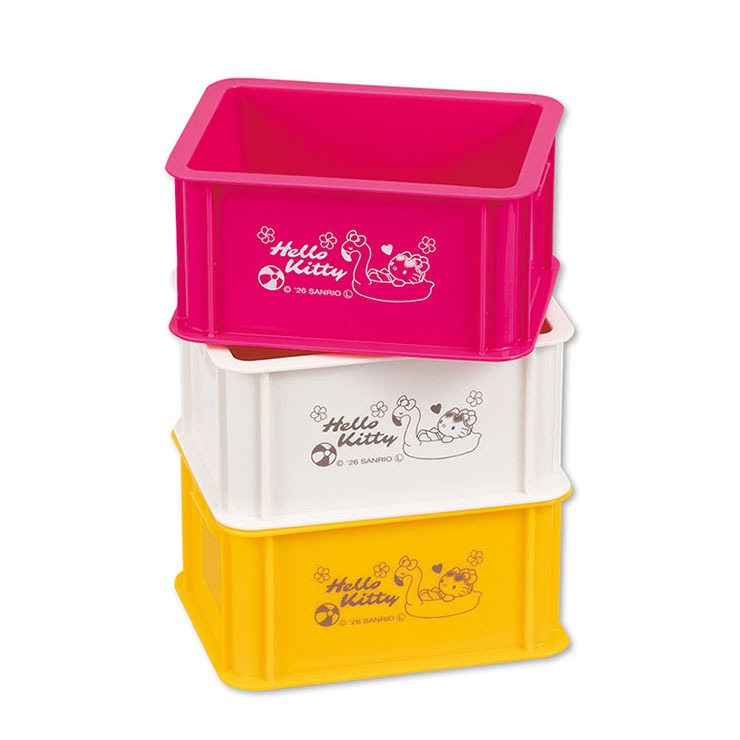 Hello Kitty ミニ収納ボックス ミニコンテナボックス　レトロ小物入れ ミニコンテナ（ハローキティ） | アベイル | しまむらパーク