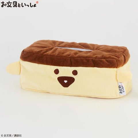 ダイカットティッシュケース（お文具といっしょ）