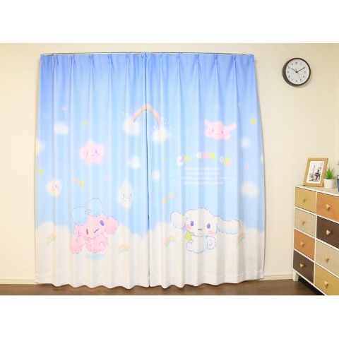 ドレープカーテン【100×200cm】（シナモロール）