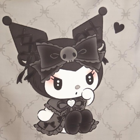 ドレープカーテン【100×110cm】（マイメロディ＆クロミ）