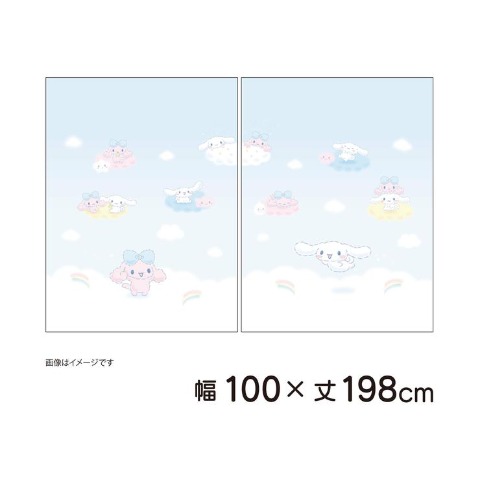 レースカーテン【100×198cm】（シナモロール）