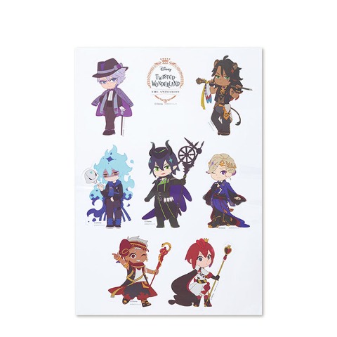 ウォールステッカー（ディズニー ツイステッドワンダーランド ザ アニメーション）