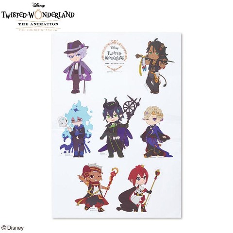 ウォールステッカー（ディズニー ツイステッドワンダーランド ザ アニメーション）