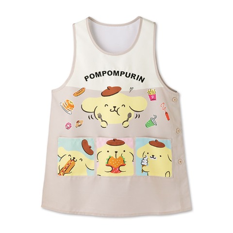 レディース　エプロン（ポムポムプリン）