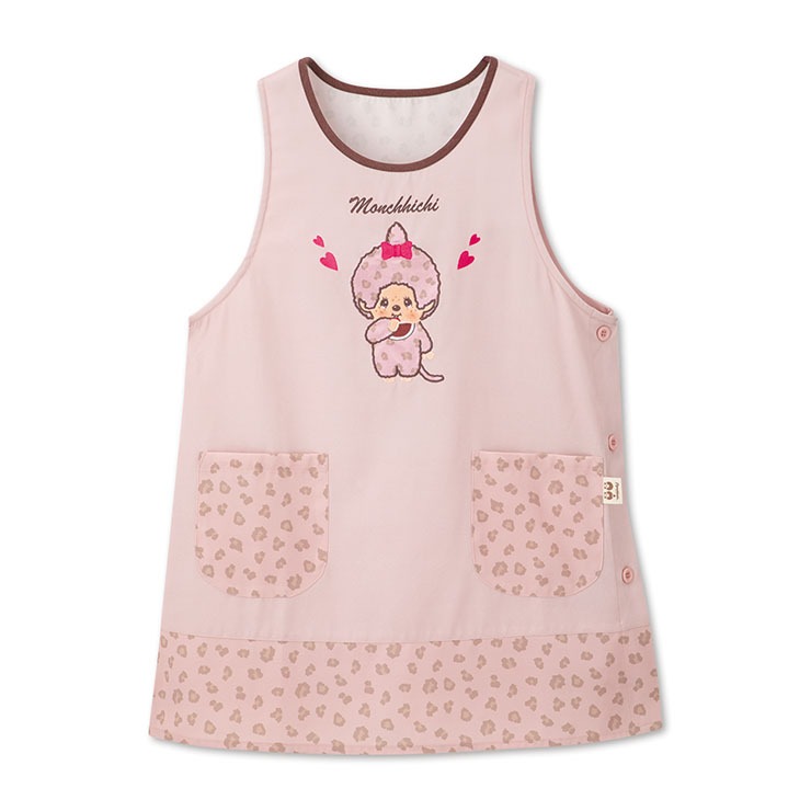 モンチッチ30周年 激レア ピンクエプロンモンチッチ レディース エプロン（モンチッチ） | アベイル | しまむらパーク