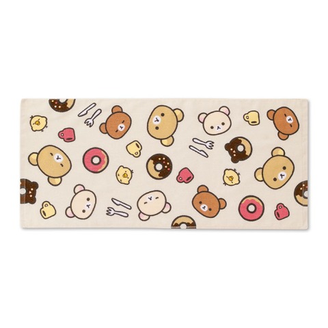 2枚組フェイスタオル（リラックマ）