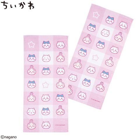 2枚組フェイスタオル（ちいかわ）