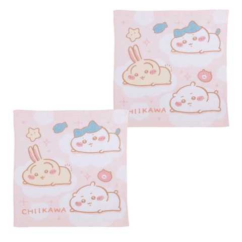 2枚組ハンドタオル（ちいかわ）