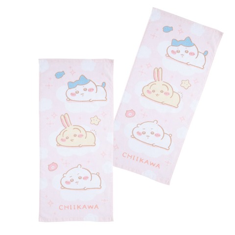 2枚組フェイスタオル（ちいかわ）