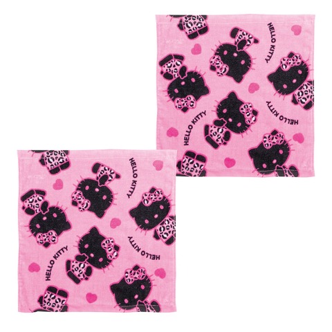 2枚組ハンドタオル（ハローキティ）