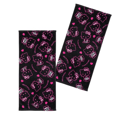 2枚組フェイスタオル（ハローキティ）