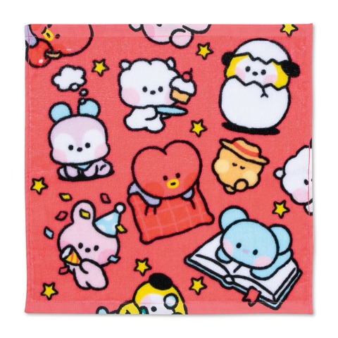 2枚組ハンドタオル（BT21）