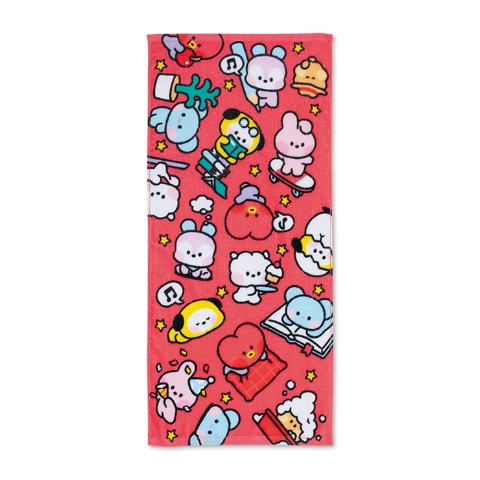 2枚組フェイスタオル（BT21）