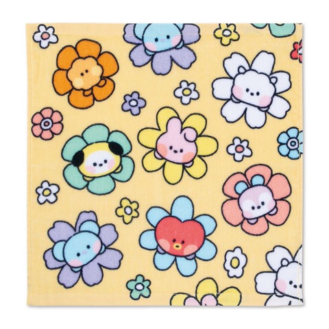 2枚組ハンドタオル（BT21）