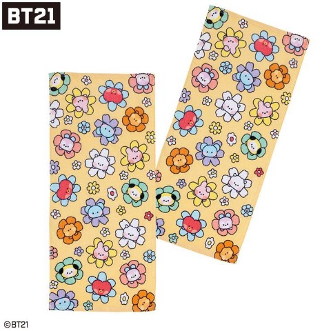 2枚組フェイスタオル（BT21）