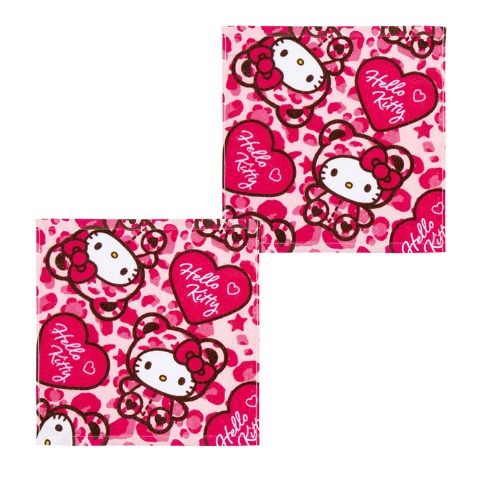 2枚組ハンドタオル（ハローキティ）
