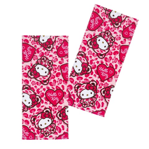 2枚組フェイスタオル（ハローキティ）