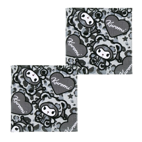 2枚組ハンドタオル（クロミ）