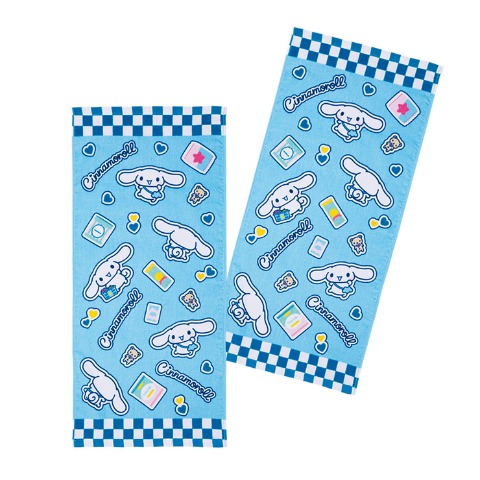 2枚組フェイスタオル（シナモロール）